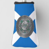 Clan MacDowall Crest & Tartan Knot Golfheadcover (Draai 90)
