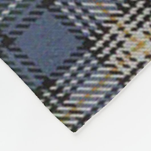 Clan MacDowall Light Tartan Pset Fleece Deken (Hoek)