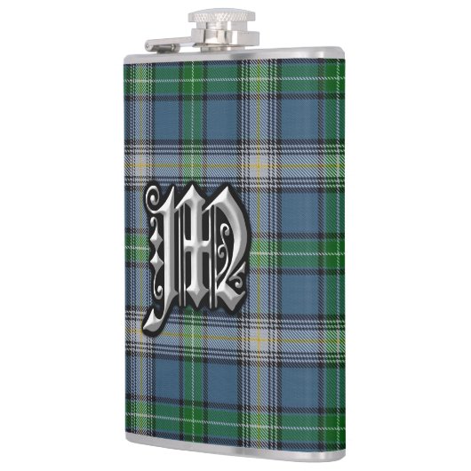 Clan MacDowall McDowell Tartan Old Scotland Flask Heupfles (Links)