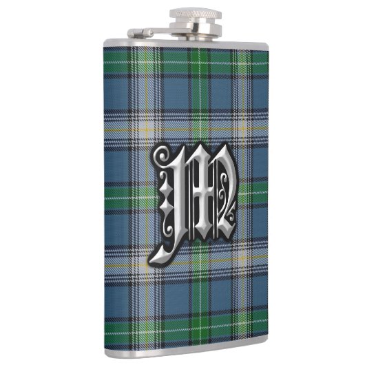 Clan MacDowall McDowell Tartan Old Scotland Flask Heupfles (Rechts)