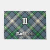 Clan MacDowall Tartan Deurmat (Voorkant)