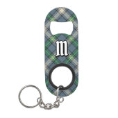 Clan MacDowall Tartan Mini Flessenopener (Voorkant)