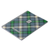 Clan MacDowall Tartan Notitieboek (Linkerzijde)