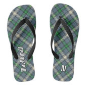 Clan MacDowall Tartan Teenslippers (Voetbed)