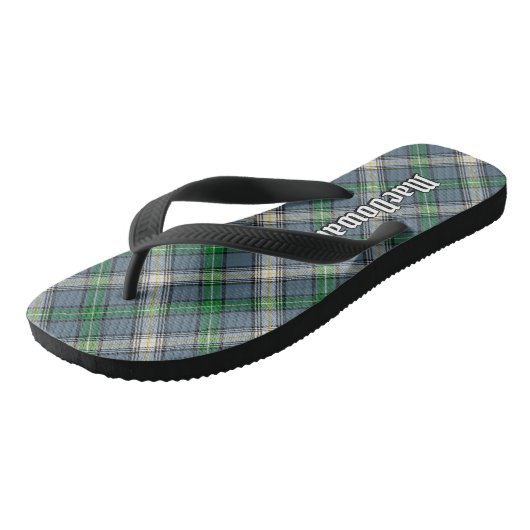 Clan MacDowall Tartan Teenslippers (Schuin)