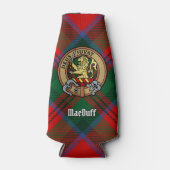 Clan MacDuff Crest over tartan Flesjeskoeler (Voorkant)