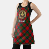 Clan MacDuff Crest over Tartan Schort (Insitu)