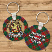 Clan MacDuff Crest over Tartan Sleutelhanger