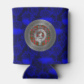 Clan MacDuff Crest & Tartan Knot Blikjeskoeler (Achterkant)