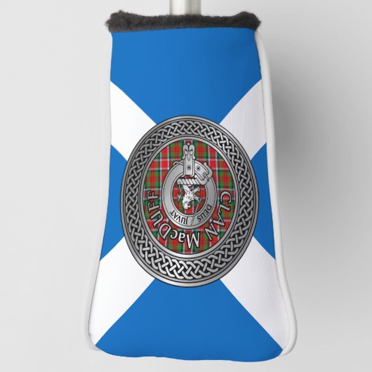 Clan MacDuff Crest & Tartan Knot Golfheadcover (Draai 90)