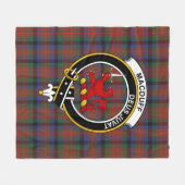 Clan MacDuff Hunting Modern Tartan Pset Fleece Deken (Voorkant (Horizontaal))