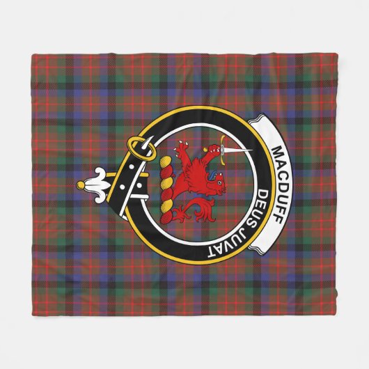 Clan MacDuff Hunting Modern Tartan Pset Fleece Deken