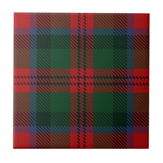 Clan MacDuff Scottish Expressions Tartan Tegeltje (Voorkant)