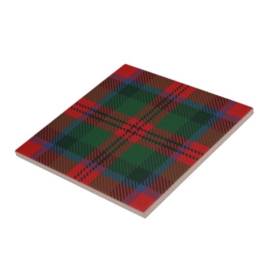 Clan MacDuff Scottish Expressions Tartan Tegeltje (Zijkant)