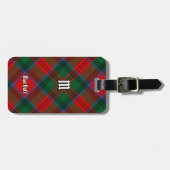 Clan MacDuff Tartan Bagagelabel (Voorkant horizontaal)