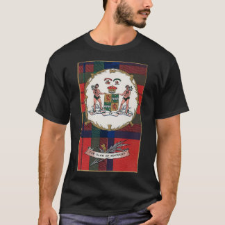 Clan MacDuff  Tartan Crest Badge T-shirt