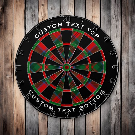 Clan MacDuff Tartan Dartbord