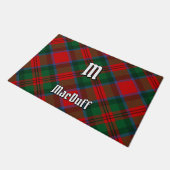 Clan MacDuff Tartan Deurmat (Schuin)