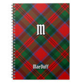 Clan MacDuff Tartan Notitieboek (Voorkant)