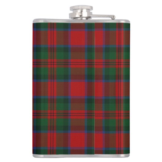 Clan MacDuff Tartan Old Scotland Flask Heupfles (Achterkant)