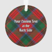 Clan MacDuff Tartan Ornament (achterkant)