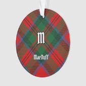 Clan MacDuff Tartan Ornament (voorkant)