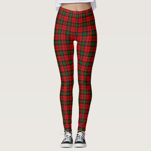 Clan MacDuff Tartan Pset Leggings (Voorkant)