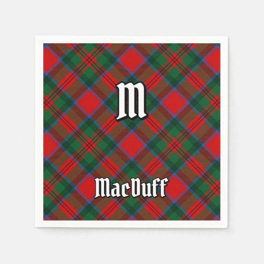 Clan MacDuff Tartan Servet (Voorkant)