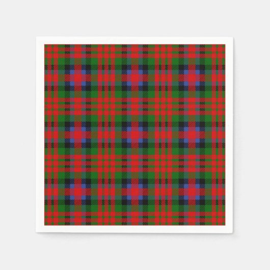Clan MacDuff Tartan Servetten (Voorkant)