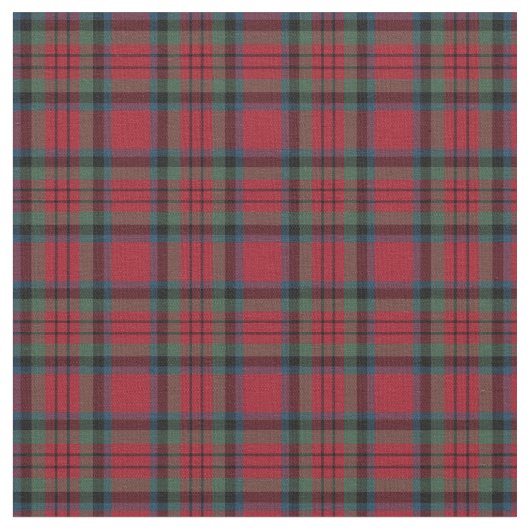 Clan MacDuff Tartan Stof (Close Up)