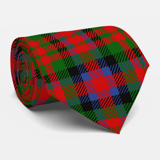 Clan MacDuff Tartan Stropdas (Opgerold)