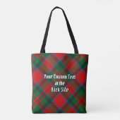 Clan MacDuff Tartan Tote Bag (Achterkant)