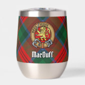 Clan MacDuff Wapen over Tartan (Voorkant)