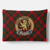 Clan MacDuff Wapen over Tartan Etui (Voorkant)