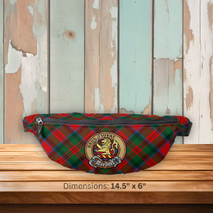 Clan MacDuff Wapen over Tartan Heuptasje