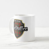 Clan MacDuffee Scottish Dynasty Tartan Mokken Cups (Voorkant links)