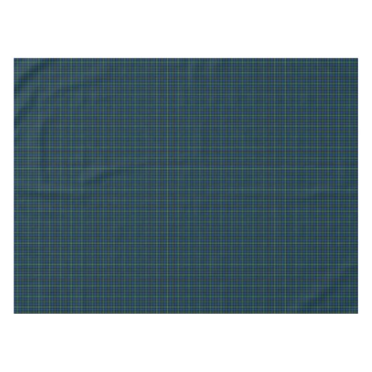 Clan MacEwan Royal Blauw en Groen Schots Tartan Tafelkleed (Voorkant (Horizontaal))