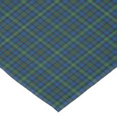 Clan MacEwan Royal Blauw en Groen Schots Tartan Tafelkleed (Gekanteld)