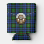 Clan MacEwan Tartan en Sporran Blikjeskoeler (Voorkant)