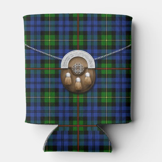 Clan MacEwan Tartan en Sporran Blikjeskoeler (Achterkant)