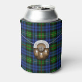 Clan MacEwan Tartan en Sporran Blikjeskoeler (Blikje Achterkant)