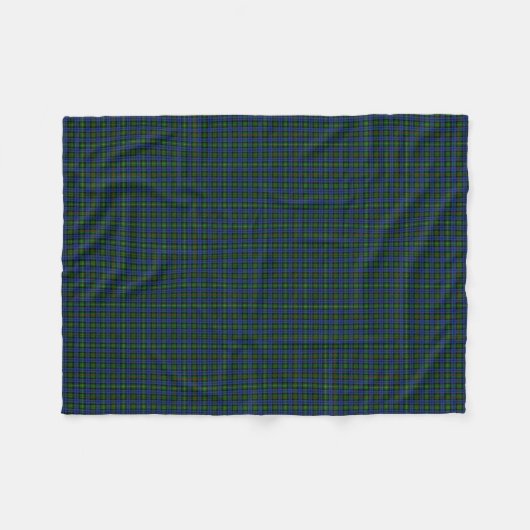 Clan MacEwan Tartan Fleece Deken (Voorkant (Horizontaal))