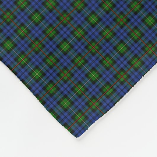 Clan MacEwan Tartan Fleece Deken (Hoek)