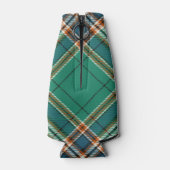 Clan MacFarlane Crest over de oude jacht Tartan Flesjeskoeler (Achterkant)