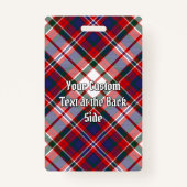 Clan MacFarlane Dress Tartan Badge (Achterkant)
