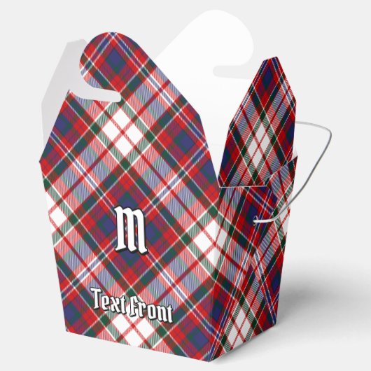 Clan MacFarlane Dress Tartan Bedankdoosjes (Geopend)