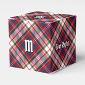 Clan MacFarlane Dress Tartan Bedankdoosjes (Voorkant Zijde)