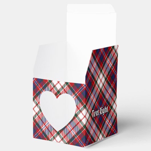 Clan MacFarlane Dress Tartan Bedankdoosjes (Geopend)