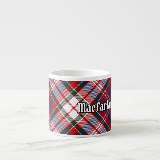 Clan MacFarlane Dress Tartan Espresso Kop (Voorkant)