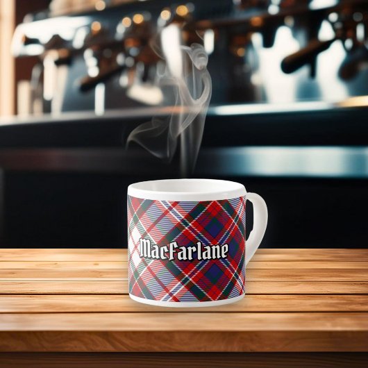 Clan MacFarlane Dress Tartan Espresso Kop